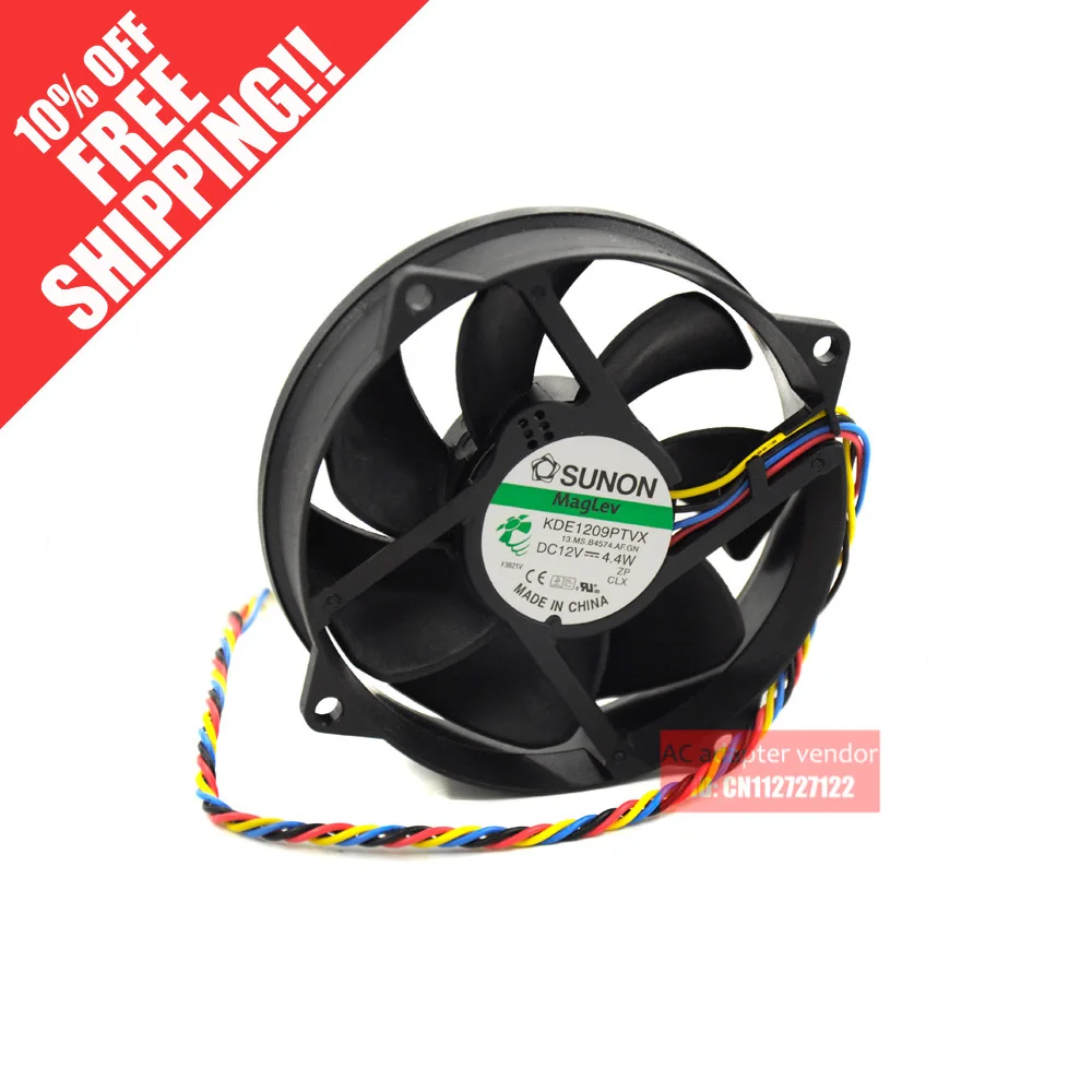 

NEW SUNON 9cm 90254 KDE1209PTVX 12V 4.4W maglev fan cooling fan