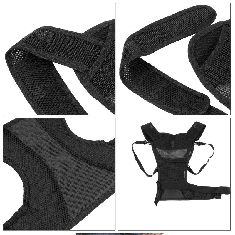 Nicama Cámara Carrying Chest Harness Vest con correas seguras para 1 cámara Canon Nikon Sony Panasonic Cámaras DSLR