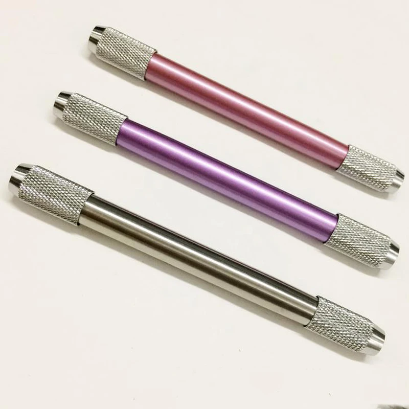 

3pcs/lot Adjustable Double Heads Colors Metal Pencil Extender Holder Sketch School Office Art Write Tool 22g