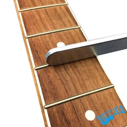 Guitar Bass Professional Tools Fret File For Guitar Fret Crowning Luthier File Alloy Narrow Dual Cutting Edge Tool