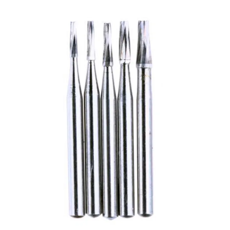 

10 Pieces/Lot High Speed Dental Clinic Tool Tungsten Carbide Burs FG 1.6 mm Shank Polisher Trimming Drill For Denture Ceramics