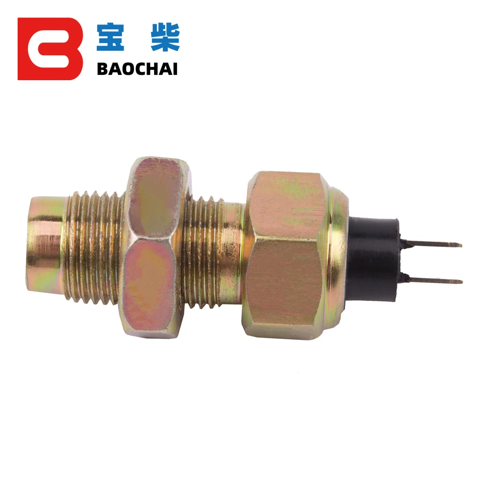 DCEC Diesel Engine Speed Sensor M18*1.5*34mm Brass Vdo Generator Sensor EQ153 Electronic Magnetic Alarm Switch Rpm Pickup Sensor