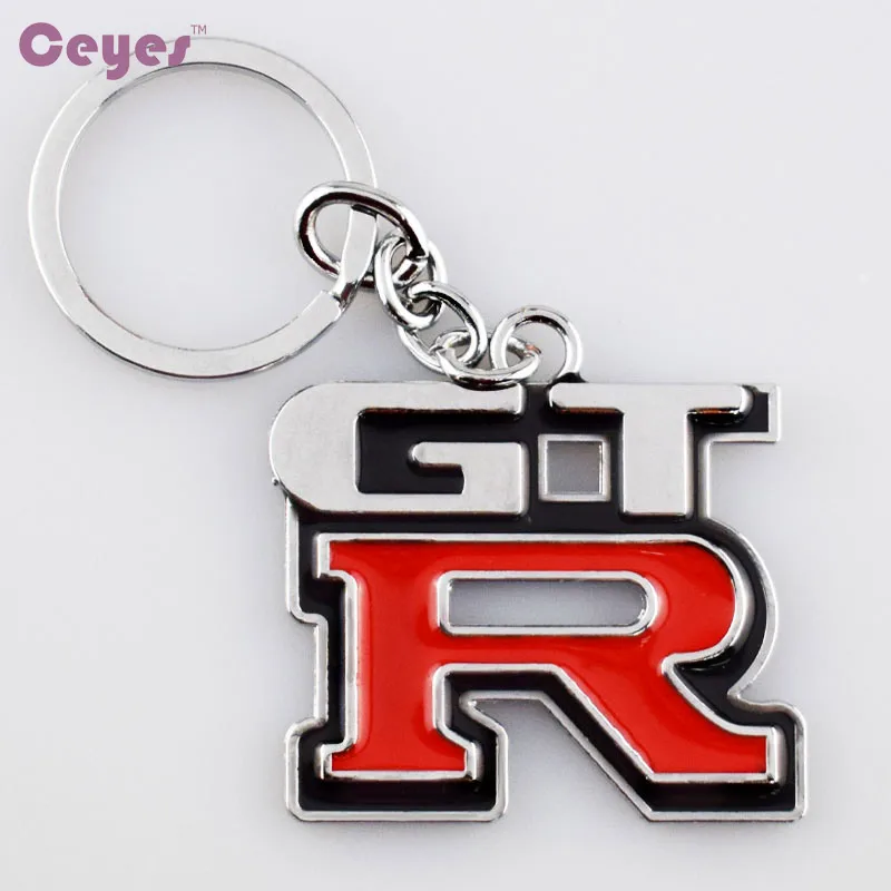 Car-Styling Auto Metal 3D Emblem Badge Sticker Case For GTR For Nissan Racing Sports GT R GT-R Logo For BMW Mustand Car Styling