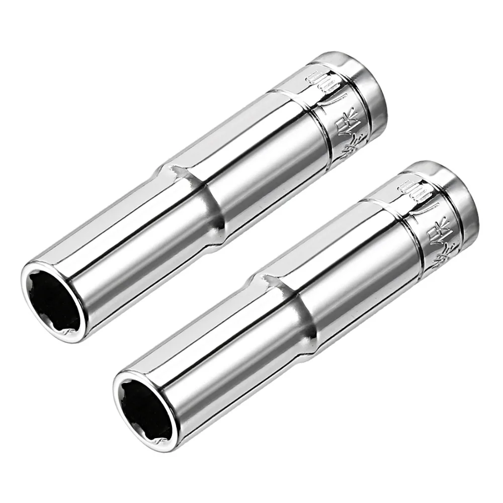 Deep Socket Cr-v Repair Tool para Reparos Automotivos Manutenção Doméstica Faça Você Mesmo Drive Point mm mm 10 mm 13 mm Pcs