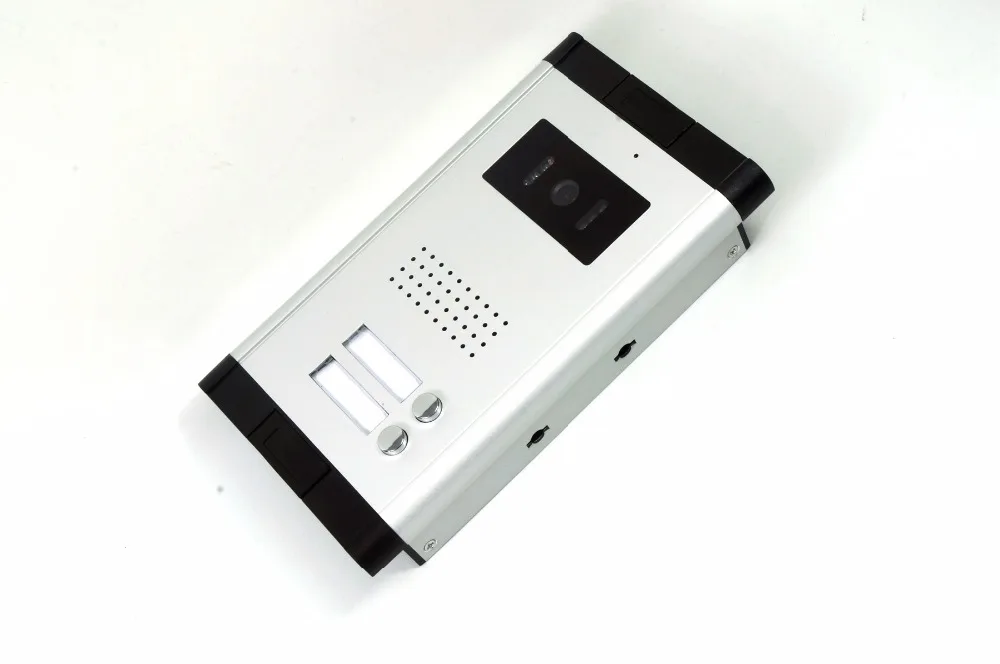 Intercomunicador de puerta con vídeo para apartamento múltiple, cámara IR, timbre electrónico para el hogar, 2 unidades, intercomunicadores de vídeo