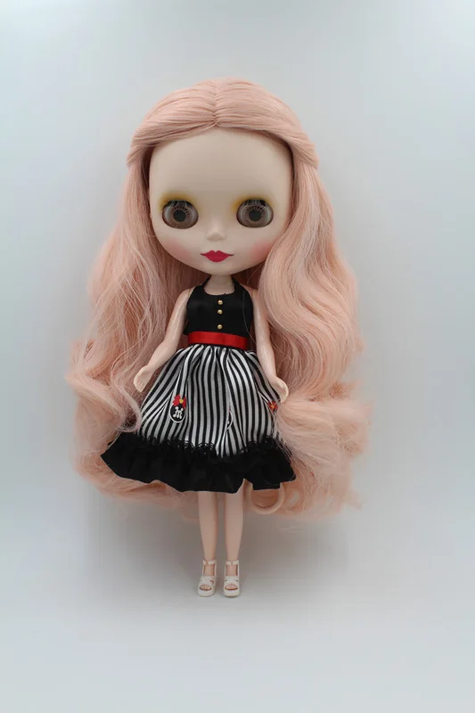 Free Shipping Top discount  DIY  Nude Blyth Doll item NO. 243M Doll matt face limited gift  special price cheap offer toy