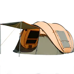 New Arrival Tent 4-6 Person 280*200*120cm Ultralight Large Camping Tents Waterproof Windproof Automatic Tent Travel Hiking Tent