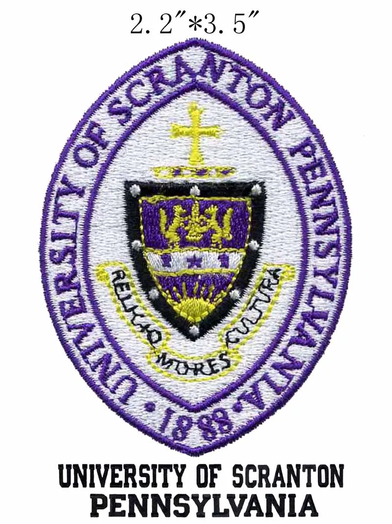 University of Scranton Pennsylvania Seal  patch 2.2