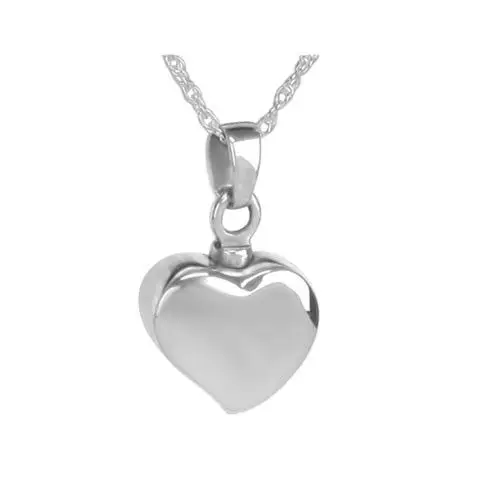 

JJ002 Heart To A Tear Memorial Jewelry Ashes Holder Keepsake Cremation Urn Necklace Pendant For Women - Engravable Gifts