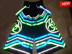 Fluoreszierend Biohazard PHAT Pants Raver Ore Techno Hardstyle Tanz Hose Melbourne Shuffle Trousers NEW