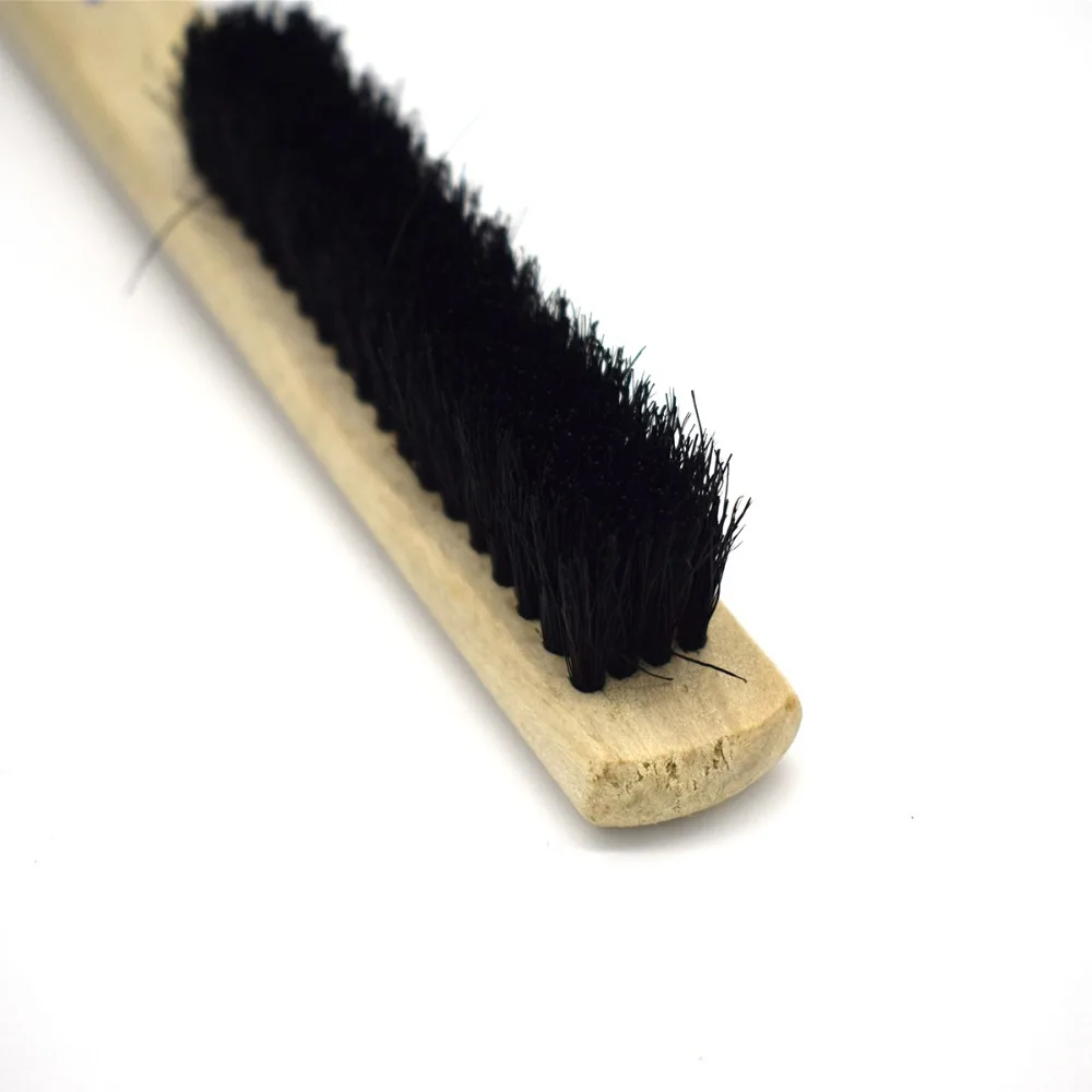 Jewelry Brush Black Bristle with Wooden Handle High Quality Jewellery Tools