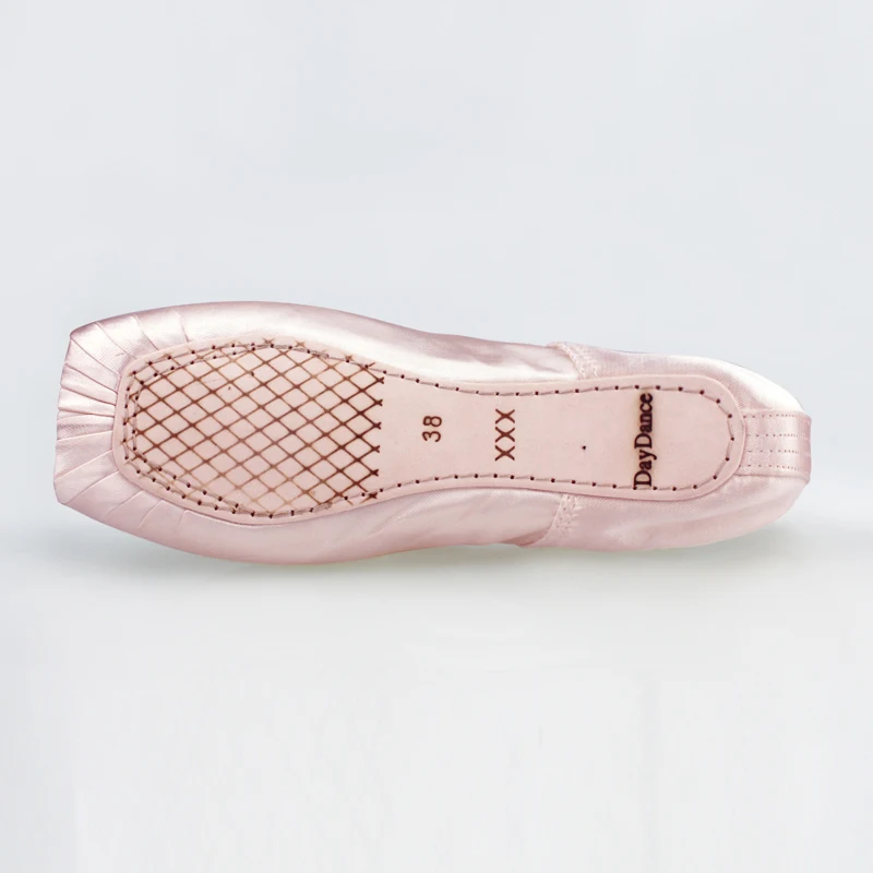 Girls Ballerina Ballet Pointe Shoes Pink Women Satin Professional Ballet Shoes for Dancing