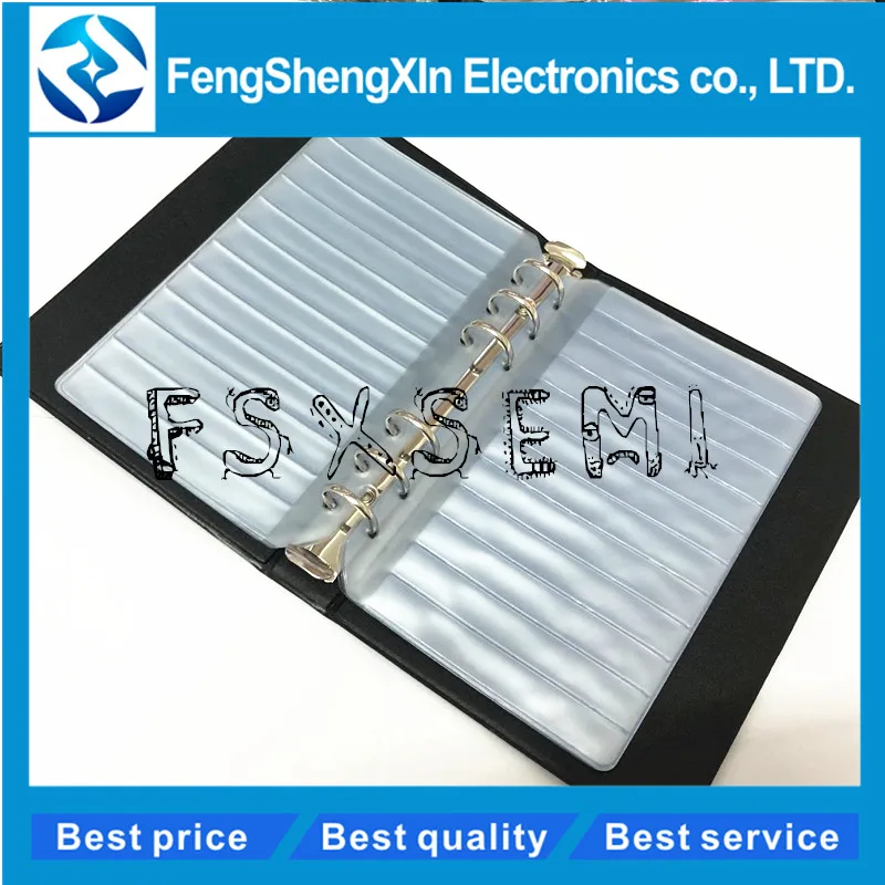 抵抗器コンデンサーインダクタic smdコンポーネント0402/0603/0805/1206電子部品の空のサンプルブック15空白ページ