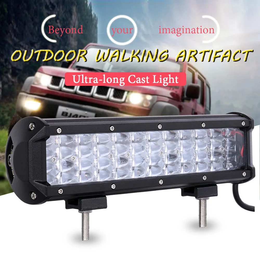 4 6.5 12 17 20 22 inch LED Light Bar 4 Rows LED Bar LED Work Light for Car Tractor Offroad Truck 4x4 4WD ATV SUV 12V 24V