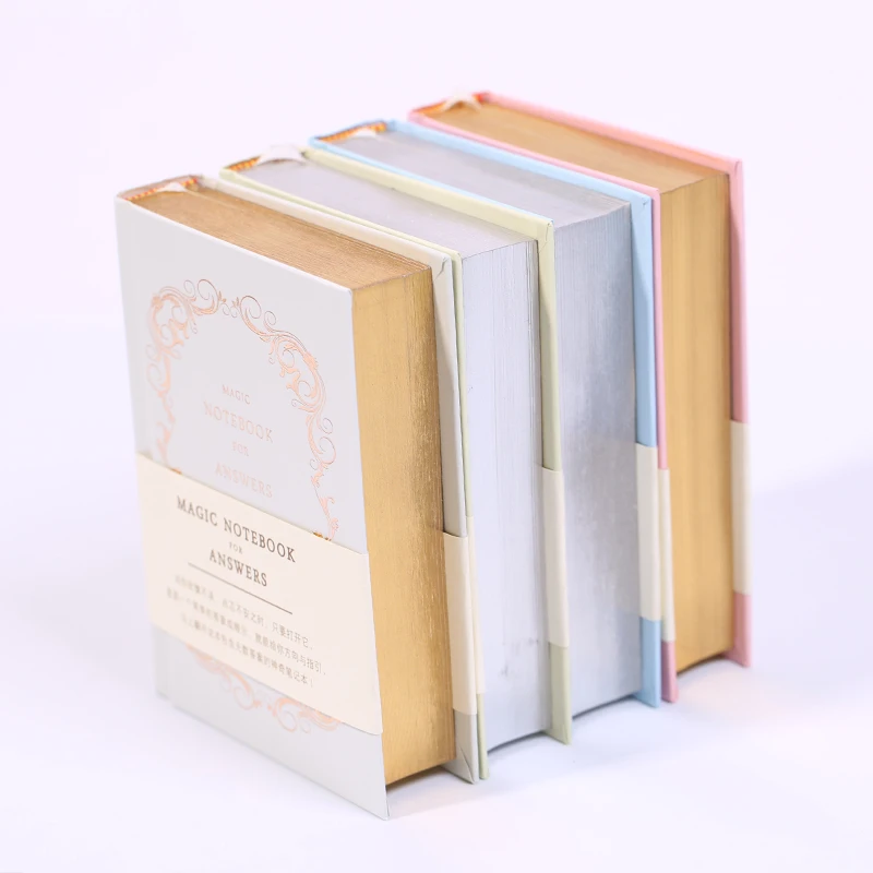 New magic answer book birthday gifts for children and friends A6 hardcover notebook fresh diary 4 colors writing supplies