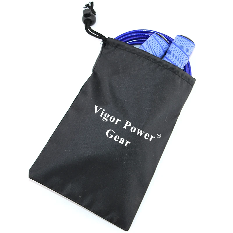 Vigor Power Gear Adjustable Jump Rope Speed Jump Rope Sweat Hand Jump Rope For Crossfit Fitness Exercise Training