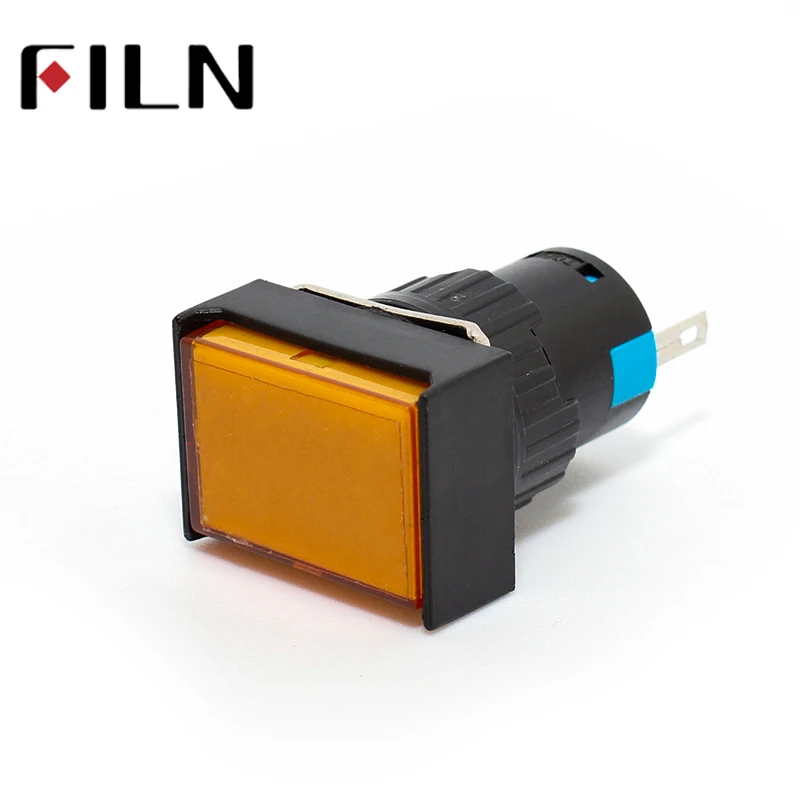 16mm 12V  LED Red Blue Green White Amber Pilot lamp Indicator light