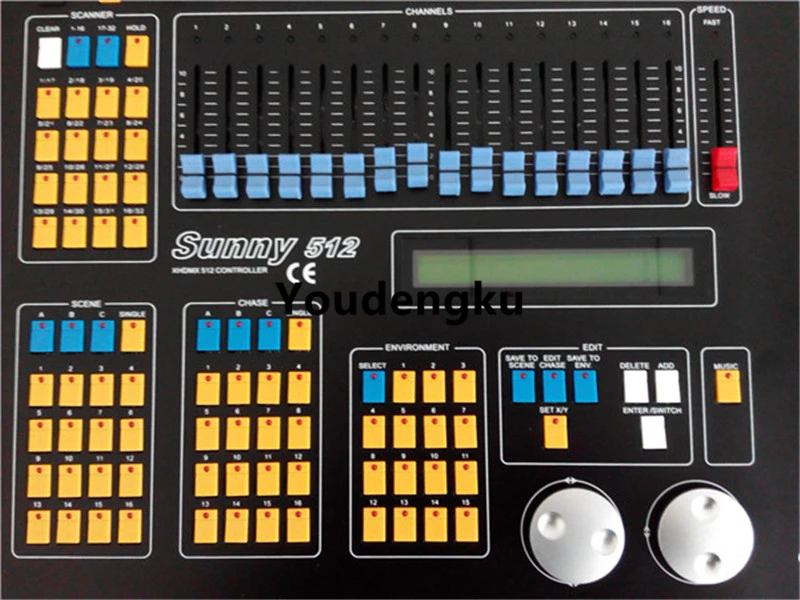 Sunny dmx 512 controller di illuminazione console controller dmx controller dmx 512