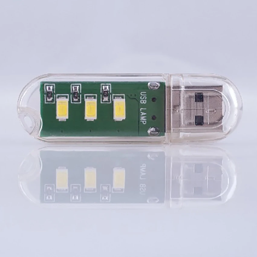 المحمولة USB صغير 3LED مصباح كتاب أضواء 420MA 2.3 واط 5 فولت التخييم لمبة لأجهزة الكمبيوتر المحمولة القراءة ليلة ضوء الطوارئ مصباح لتهيئة الجو