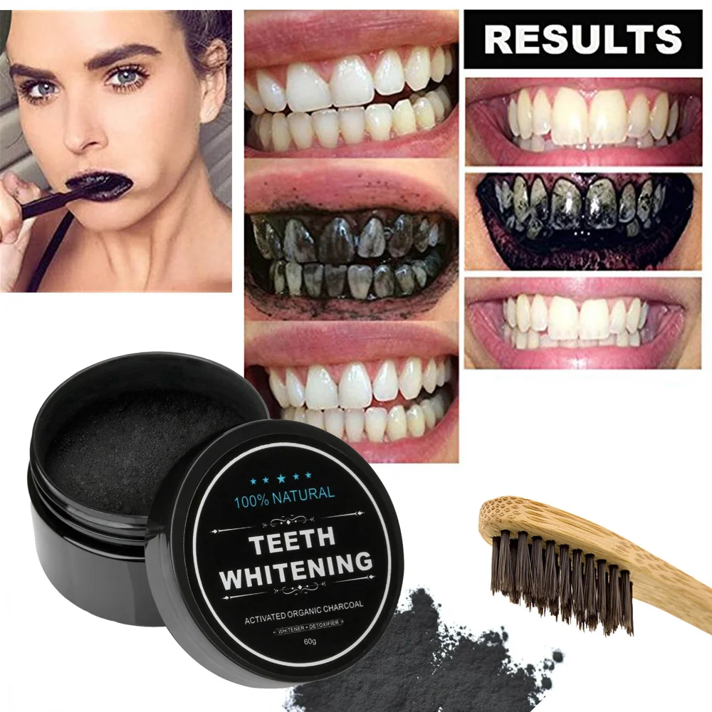 Teeth Whitening Charcoal Powder Activated Charcoal Coconut Tooth Whitening Safe Natural Teeth Whitener Solution