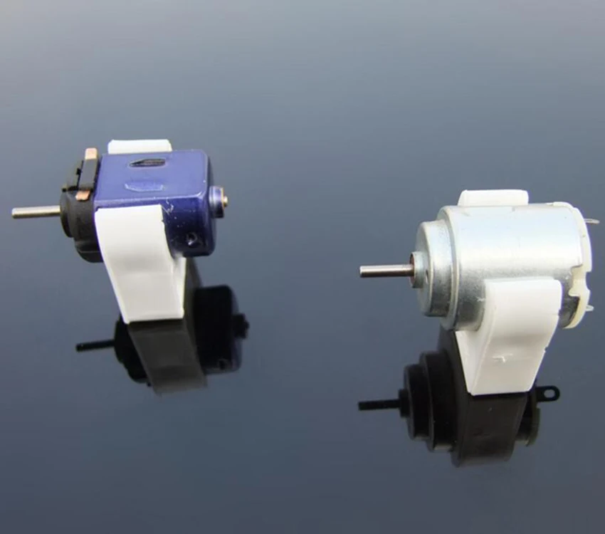 3pcs 20mm White Plastic Motor Base Mounting Bracket Holder Seat For 130/131/140/180 DC Motor DIY Model Part And Toy Accessories view 4