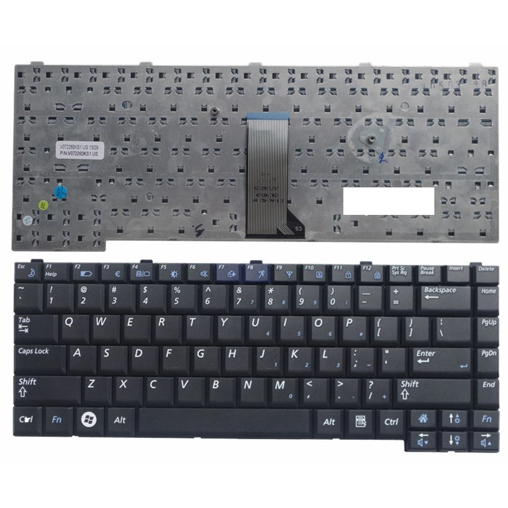 

New English laptop Keyboard for samsung Q308 Q310 US Layout BLACK Replacement Keyboards