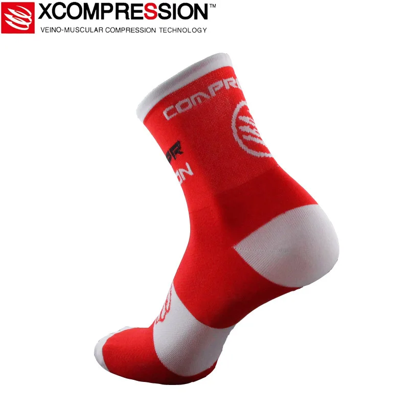 2017 New Cycling Socks High Elasticity Outdoor Sports Wearproof Bike Footwear For Road Bike socks Mountain Bike Socks