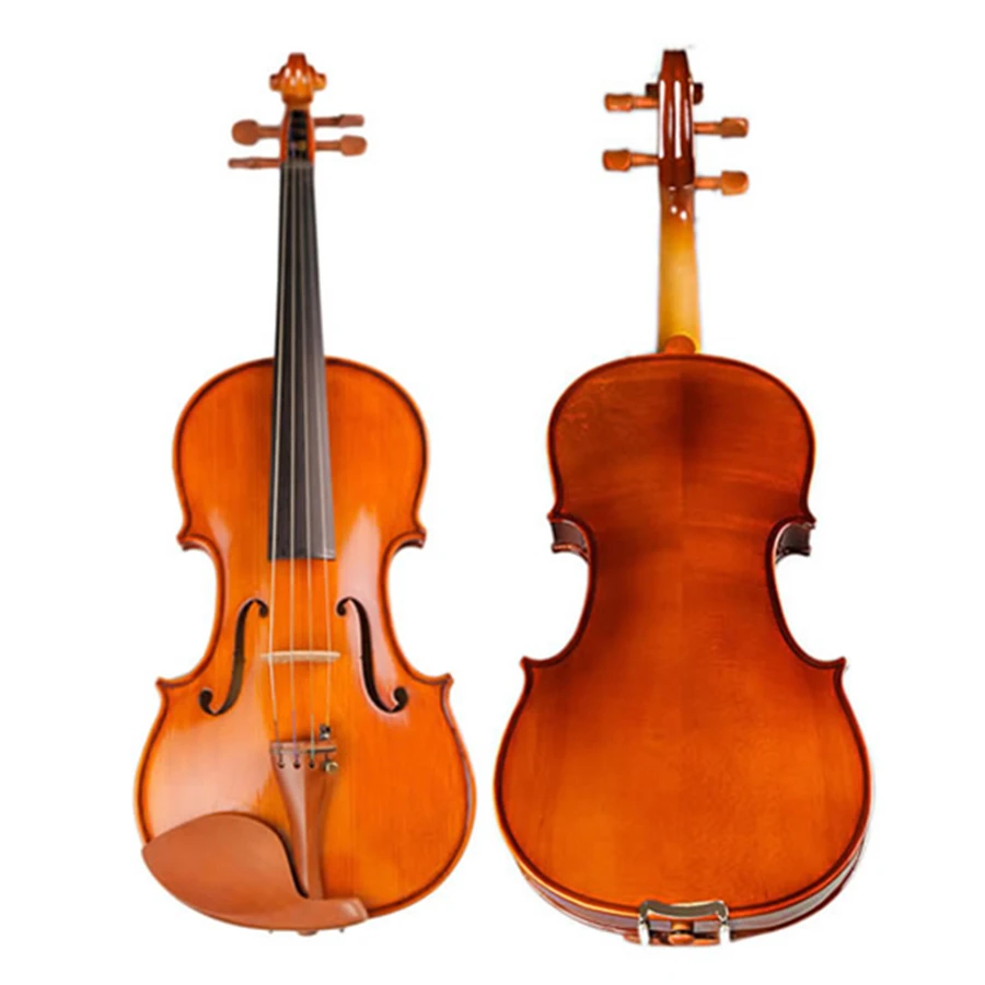 

Handcraft Oli Varnish Maple Violin High Quality Students Beginner Violino Stringed Musical Instrument TONGLING Brand