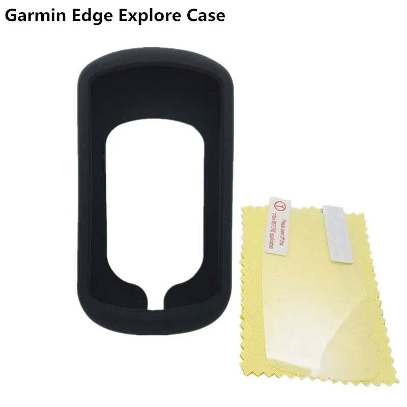 Generic Bike Gel Skin Case & Screen Protector Cover for Garmin Edge Explore GPS Computer Quality Case for garmin edge explore