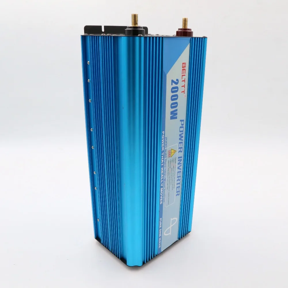 Free shipping 12V 220V Pure Sine Wave Power Inverter ac dc converter 2000watt laser aiming gun vector