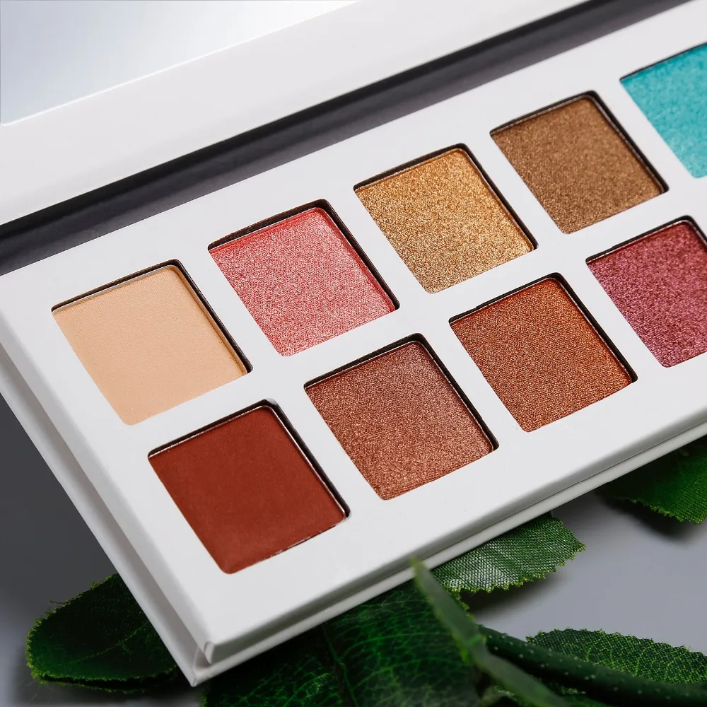 DE\'LANCI Pro Eyeshadow Palette 11 Shimmer 5 Matte Colors Makeup Eye Shadow- Highly Pigmented Multi-Colour Private Label Cosmetic