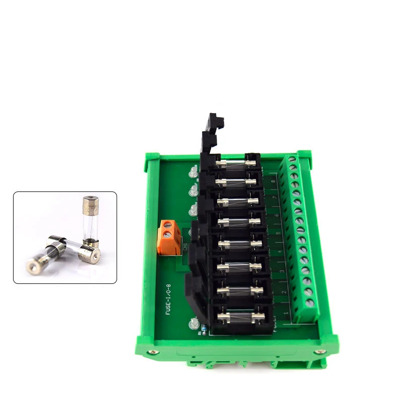 8/16-way insurance module, universal fuse, DC AC 24V current overload protection, can be customized