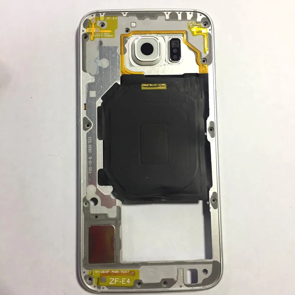For Samsung Galaxy S6 G920F Middle Housing Frame Housing with Small Parts