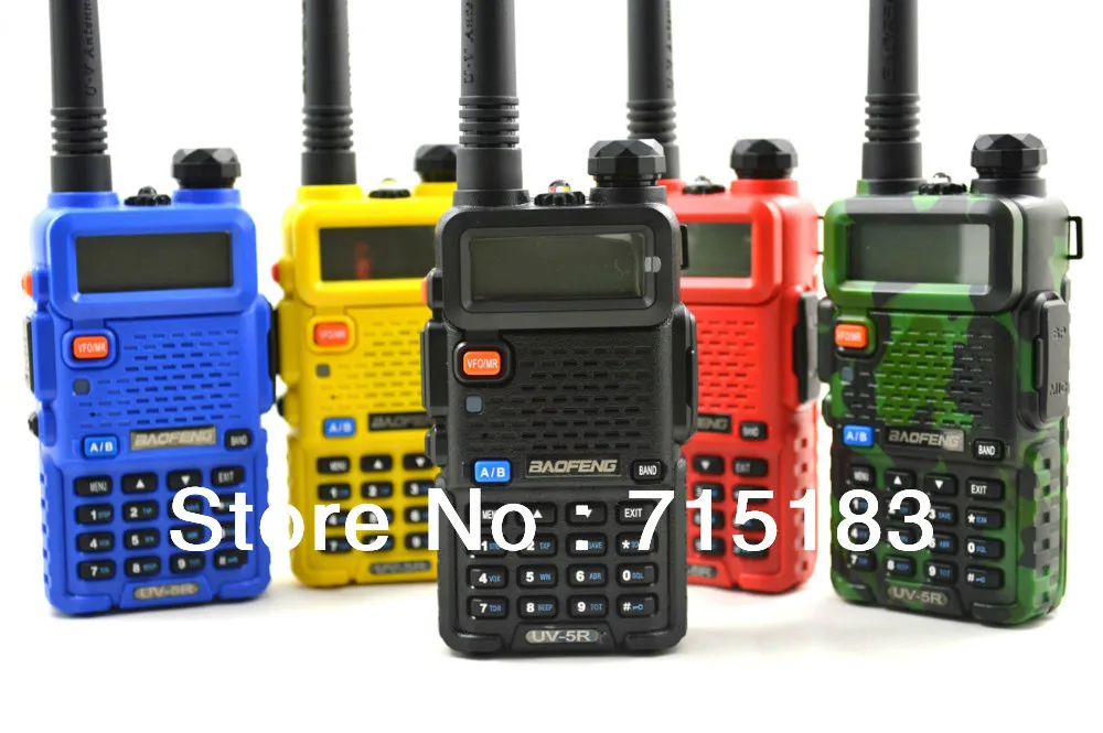 

Baofeng UV-5R Dual Band Dual display VHF+UHF CB Radio UV5R 1800mAH Battery 128CH 5W Transceiver UV 5R FM Ham Two Way Radio