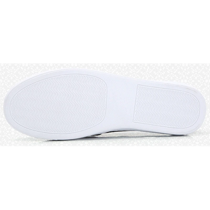 WOIZGIC Women Ladies Female Gril Genuine Leather White Shoes Flats Platforn Sneakers Slip On Soft Vulcanized Shoes ZQMF-960