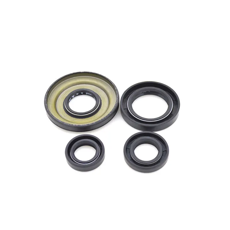 Motorcycle Full Complete Engine Oil Seal Rubber Gear Shaft Seal For Honda WH100 GCC100 SCR100 WH 100 Spare Parts