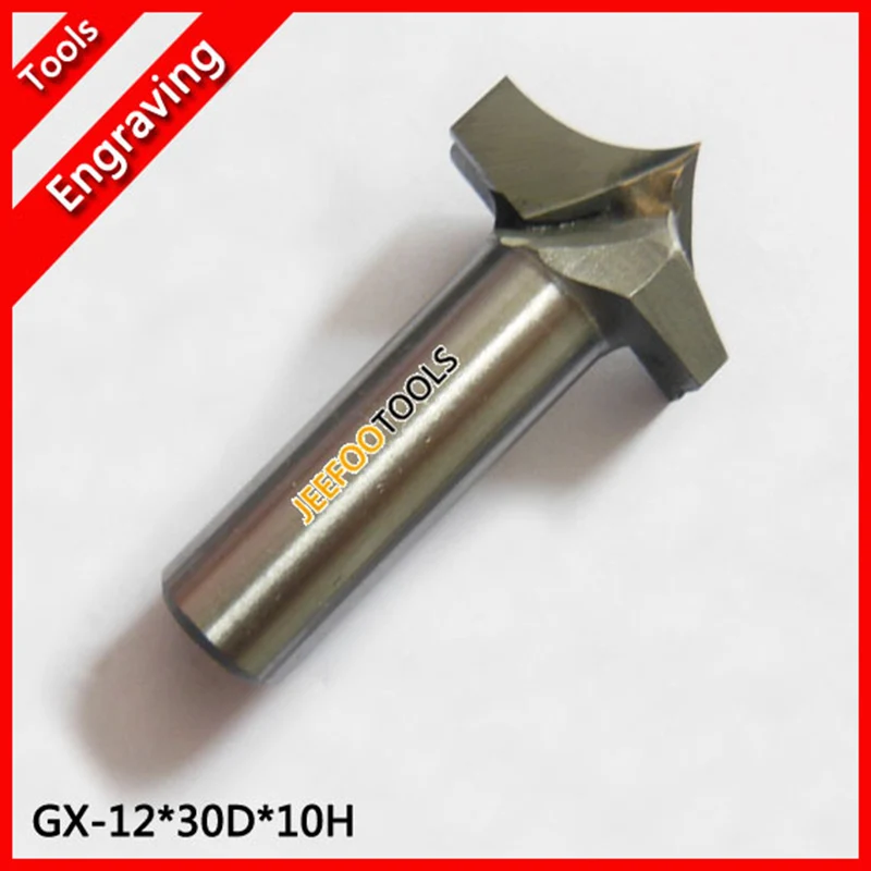 12*30D*10H Needle Nose CNC Cutters for Wood, CNC Router Bits Endmill/Woodworking Router Bit