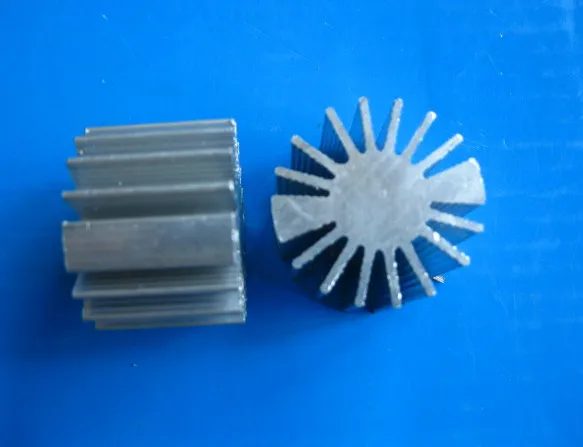 10pcs/lot LED aluminum radiator 1~9W Sunflower aluminum radiator diameter 28mm,solid 13MM,high 10mm heatsink