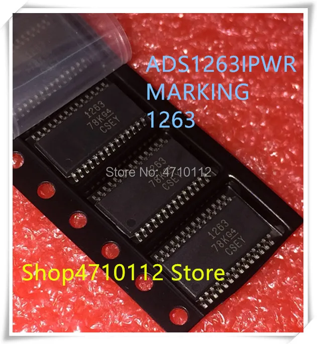 

NEW 5PCS/LOT ADS1263IPWR ADS1263IPW ADS1263 1263 TSSOP-28 IC