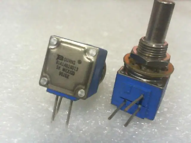 [VK]  BOURNS 81A1AB28D13 81A1A-B28-D13 single 5K Rotate potentiometer switch