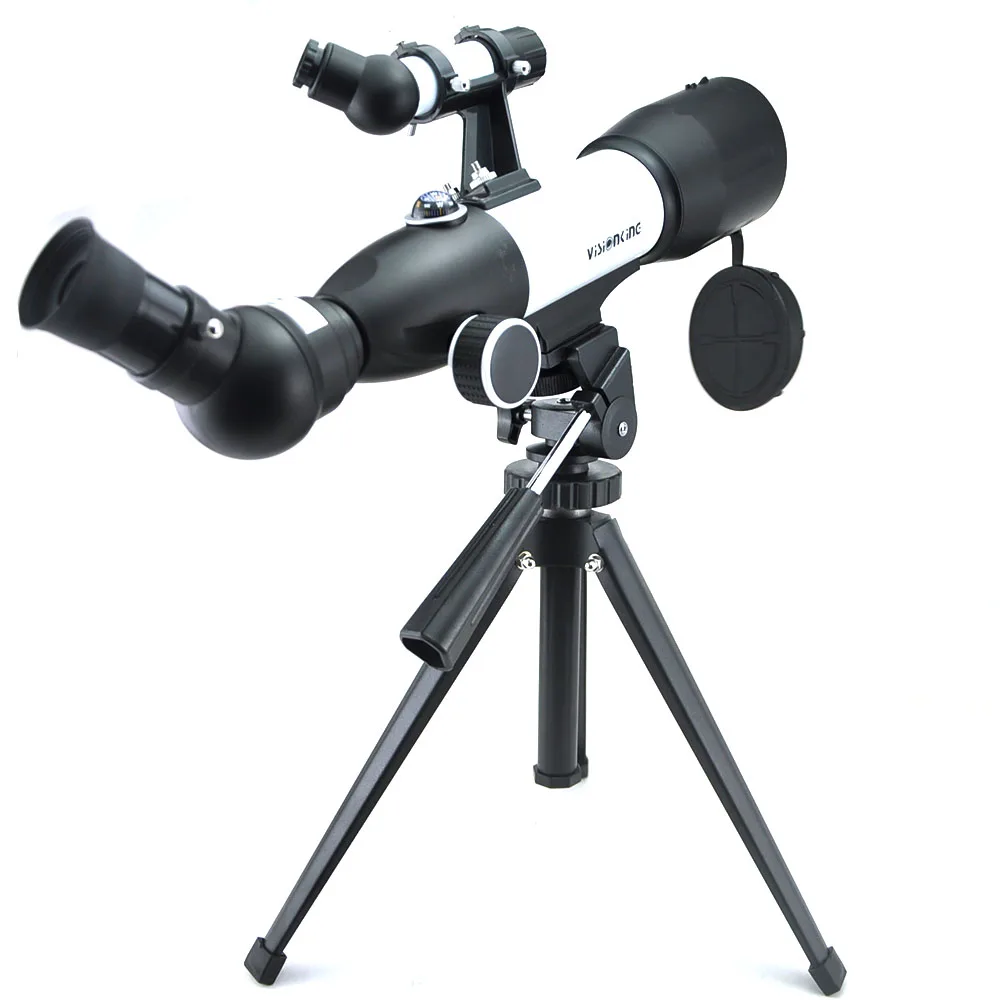 Visionking 60350 Refractor Astronomical Telescope Big Vision Space Moon Planet Observation Astronomy Monocular Scope With Tripod