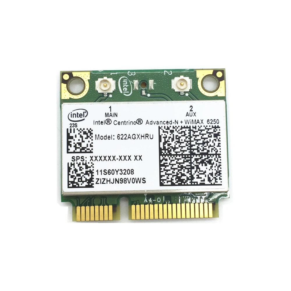 Advanced-N + WiMAX for Intel 6250 6250AGX 300Mbps DUAL BAND Card for T410 T420 X201 T510 X220