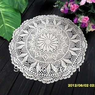 Free shipping crochet lace table cloth cover overlay for home decoration wedding table cloth cutout tablecloths white beige