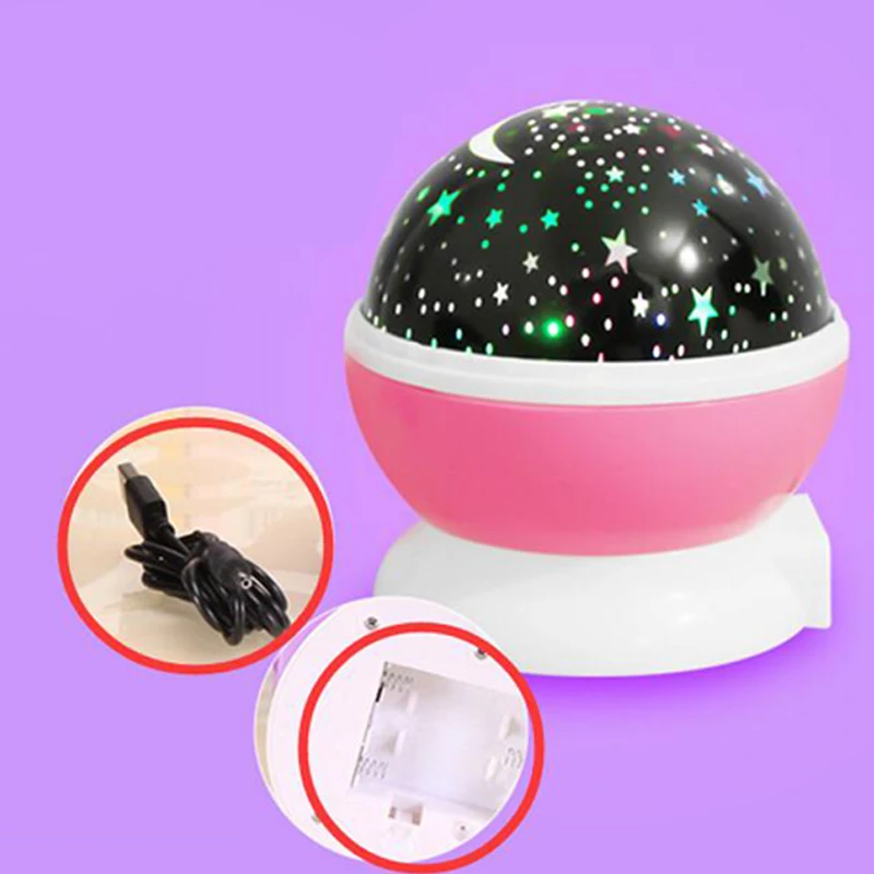 wedding decoration Romantic Star Projector lamp Automatic rotating LED Star Master Light Twinkle Light party luminous toys