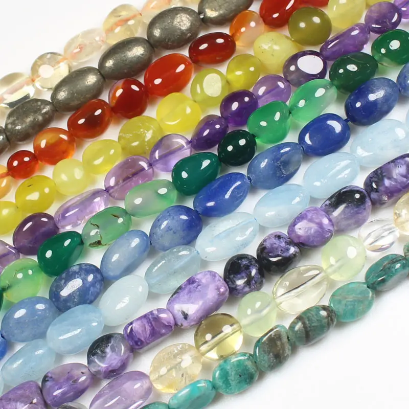 3-7mm Natural Agates, Cirtine,Charoite,Obsidian, Garnet Irregular beads 15inch, For DIY Jewelry Making !