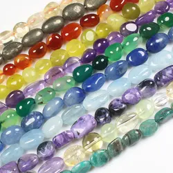 3-7mm Natural Agates, Cirtine,Charoite,Obsidian, Garnet Irregular beads 15inch, For DIY Jewelry Making !