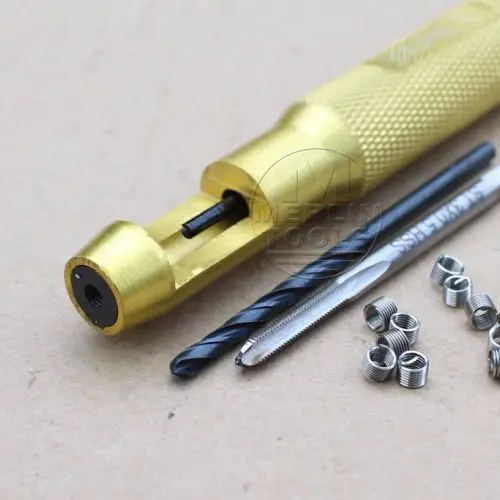 Coil Thread Repair Kit M3 x 0.5 Drill and Tap Insertion Tool