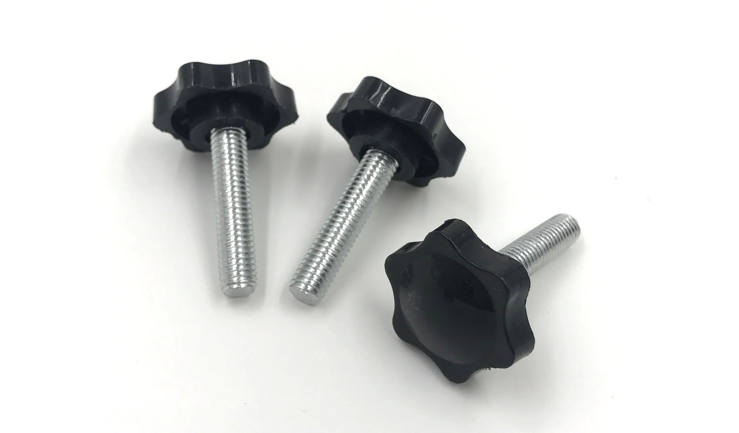 5 Chiếc M6 M8 M10 Đen Bakelite Tay Vít Tròn/Fillister Đầu Tay Nhựa Ốc Vít