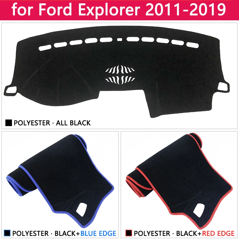 for Ford Explorer 2011~2019 U502 MK5 Anti-Slip Mat Dashboard Cover Pad Sunshade Dashmat Protect Accessories 2013 2015 2017 2018 view 3