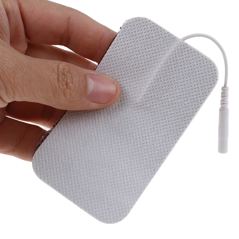 

8pcs/10pcs Electrode Pads Tens Electrodes Digital Therapy Machine Body Massager Replacement Pads For Tens With 2mm Plug